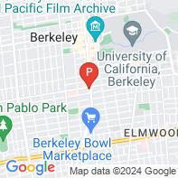 View Map of 2001 Dwight Way,Berkeley,CA,94705